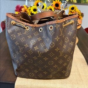 Louis Vuitton Brown Monogram Bucket Bag